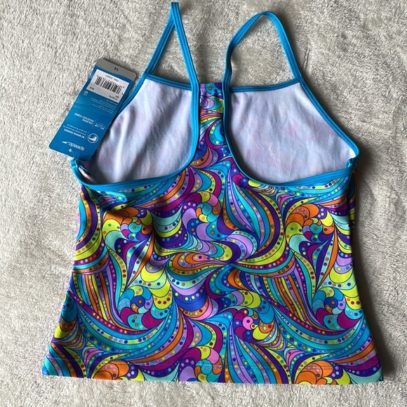 SPEEDO GIRL'S' 2pc Tankini size 14 - Picture 2 of 5